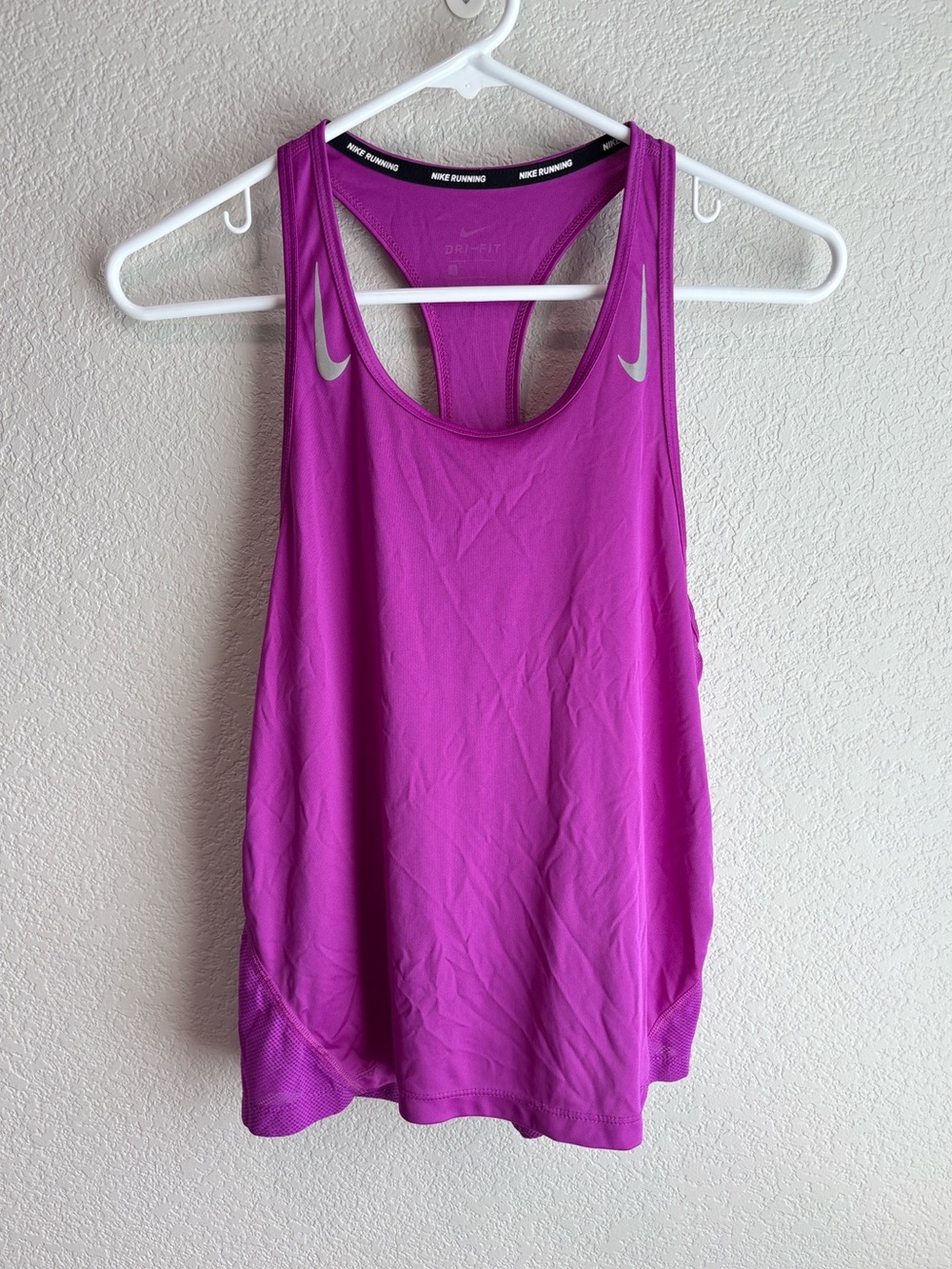 Nike Running Mesh Racerback Active Athletic Tank Top Purple Women’s Size Small